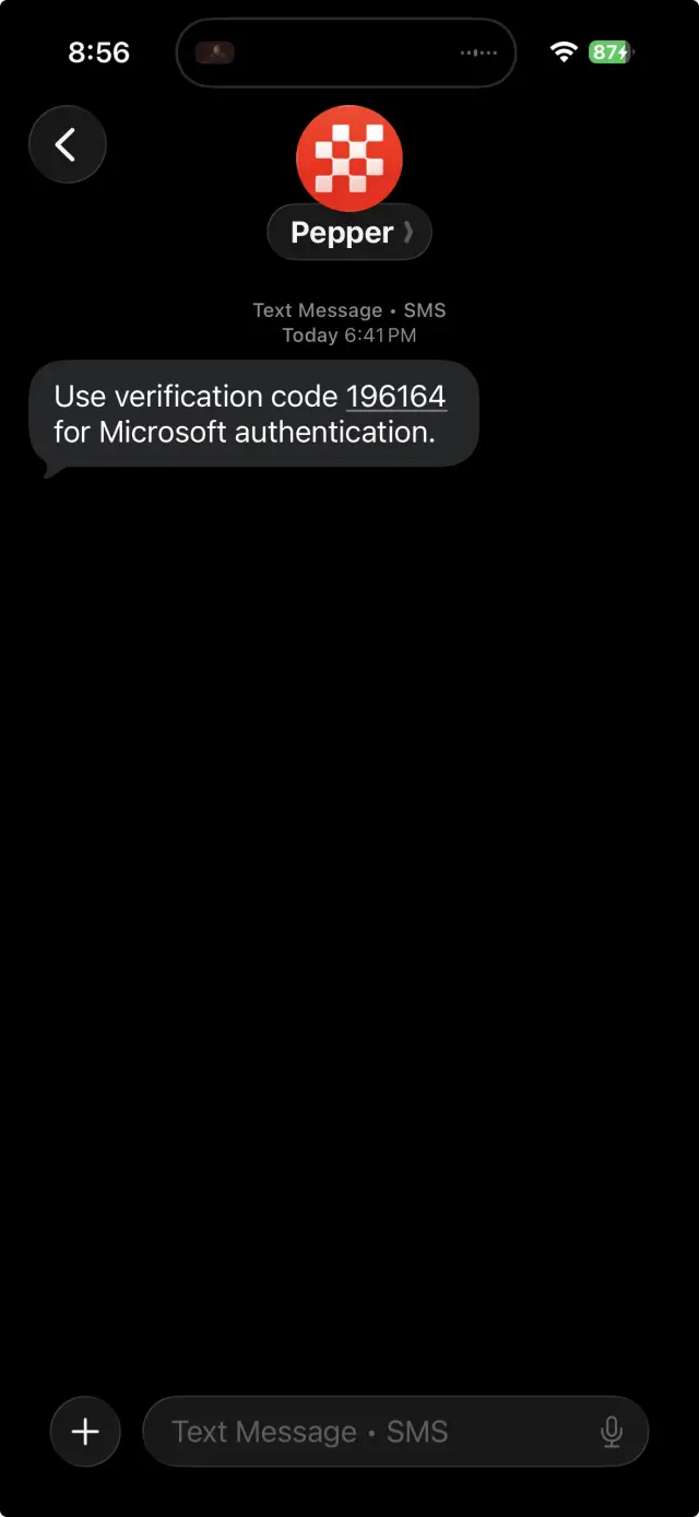 Pepper app conversation